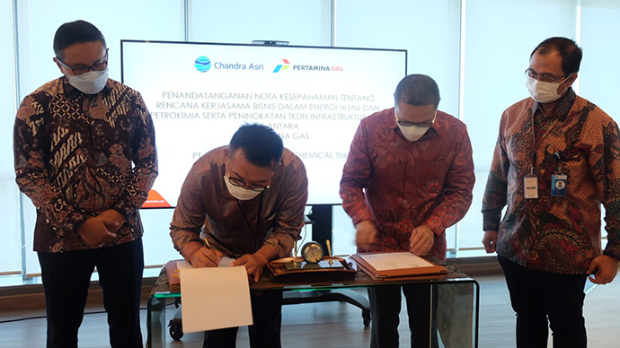 Pertagas Jalin Kerjasama Dengan Chandra Asri Terkait Optimalisasi Pemanfaatan Gas Bumi