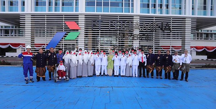 Komitmen Hadirkan Energi, Pertamina Gelar Upacara HUT RI di Kilang Cilacap