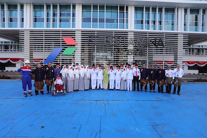 Komitmen Hadirkan Energi, Pertamina Gelar Upacara HUT RI di Kilang Cilacap