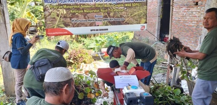 Pertamina Edukasi Masyarakat Manfaatkan Eceng Gondok Sebagai Sumber Energi Baru Terbarukan