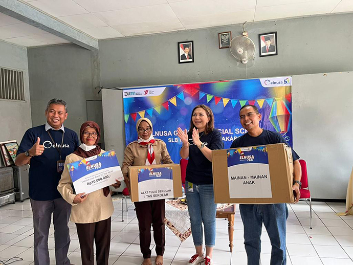 Wujudkan Pendidikan Inklusif, Elnusa Gelar Kegiatan CSR Goes to Special School