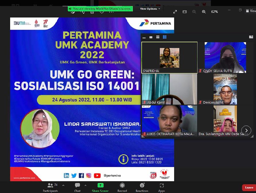Menilik Sisi Positif di balik Pandemi Covid-19 UMK Mitra Binaan Pertamina Go Digital