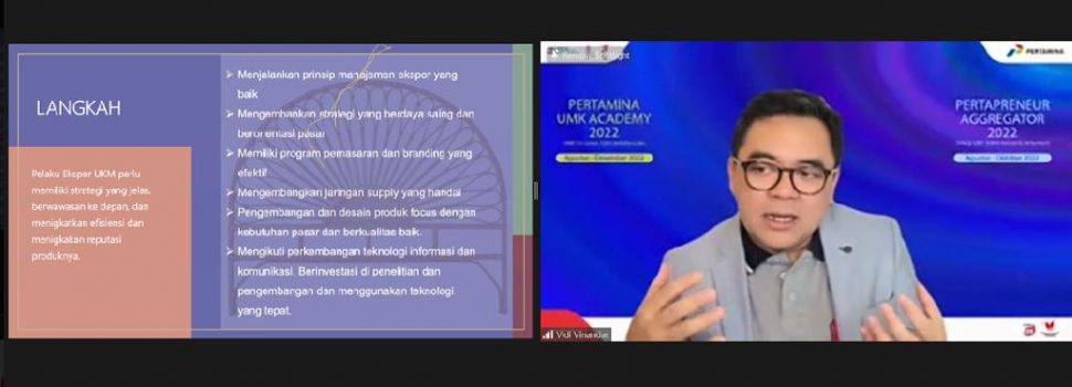 Melalui UMK Academy Pertamina Mengantarkan Ratusan UMK Meraih Peluang di Pasar Ekspor