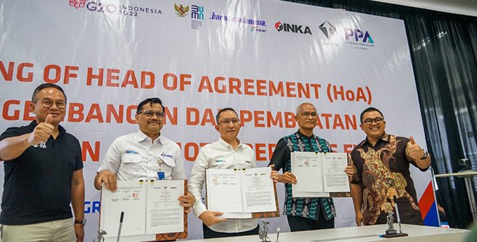 Tiga Perusahaan Sepakat Kembangkan Komponen Kendaraan Listrik