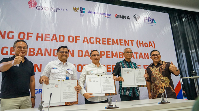 Tiga Perusahaan Sepakat Kembangkan Komponen Kendaraan Listrik