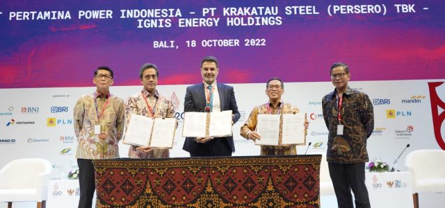 Pertamina NRE – IGNIS Energy Holdings – Krakatau Steel Studi Bersama Pengembangan Hidrogen Bersih di Indonesia