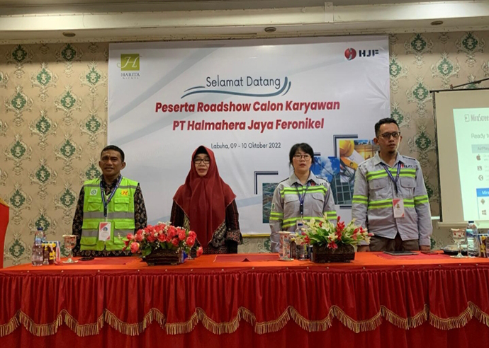 Serap Tenaga Kerja Lokal, Harita Nickel Gelar Roadshow Rekrutmen