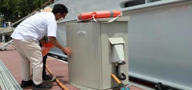 Fasilitas Listrik Darat Siap Diterapkan di Pelabuhan