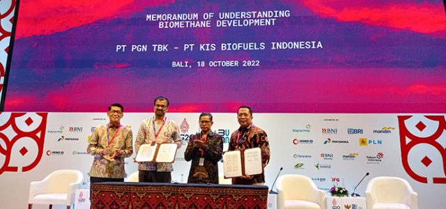 Akselerasi Energi Hijau, PGN dan KIS Biofuels Indonesia Jajaki Kerjasama Pengembangan Biomethane