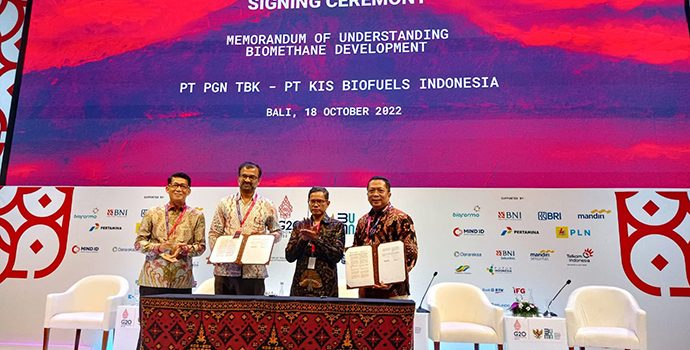 Akselerasi Energi Hijau, PGN dan KIS Biofuels Indonesia Jajaki Kerjasama Pengembangan Biomethane