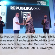 Diganjar Penghargaan CSR Award 2022, Pertamina Dinilai Berhasil Gerakkan Perekonomian Nasional