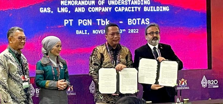 PGN dan BOTAS Kerjasama Energi, Gas Bumi dan LNG di Turkiye