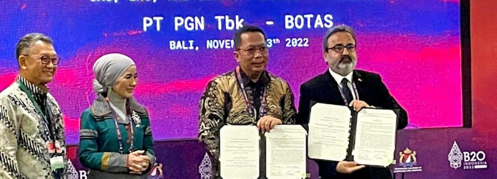 PGN dan BOTAS Kerjasama Energi, Gas Bumi dan LNG di Turkiye