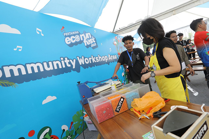 Peserta Eco Run Antusias Ikuti Community Workshop
