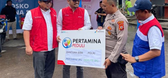 Pertamina Suplai 20 Ribu Liter BBM untuk Polri Bantu Penanggulangan Gempa Cianjur