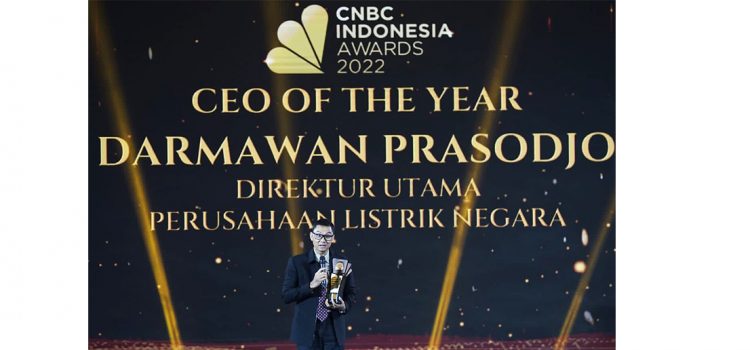Sukses Lakukan Transformasi Layanan di Tubuh PLN, Darmawan Dinobatkan Jadi CEO of The Year