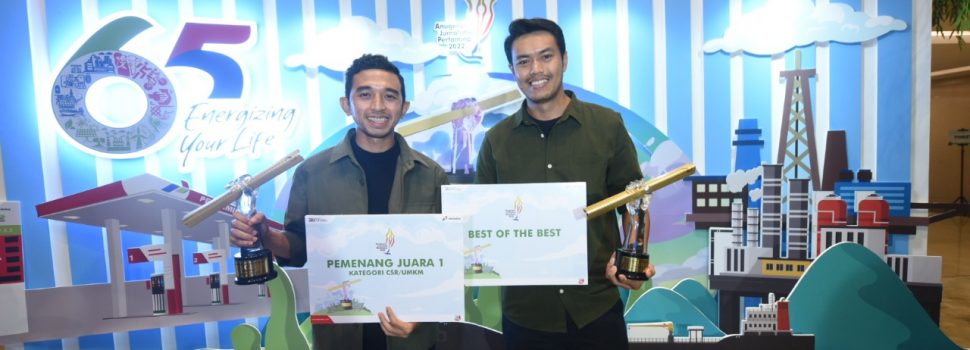Perempuan Pelestari Anyaman Purun Raih Best of The Best AJP 2022