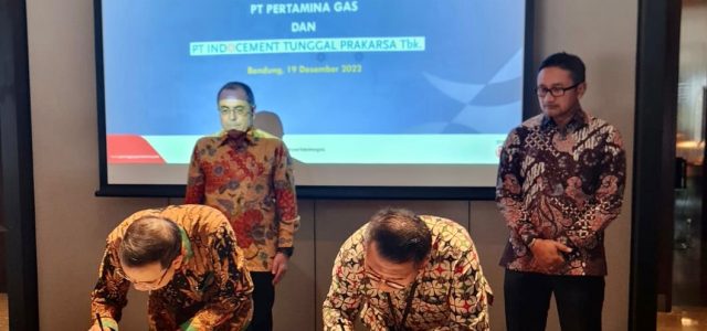 Perluas Layanan ke Pelanggan, Pertagas Layani Kebutuhan Gas PT Indocement