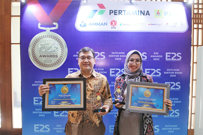 Konsisten Dukung Ketahanan Energi Nasional, Elnusa Sabet Penghargaan E2S Award 2022