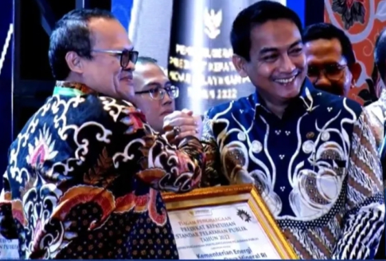 Kementerian ESDM Raih Penghargaan Tertinggi dari Ombudsman RI