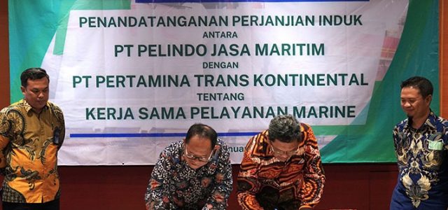 Sinergi Perkuat Industri Maritim RI, PTK dan Pelindo Jasa Marine Jalin Kerja Sama Bisnis