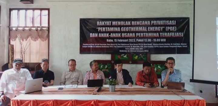 Petisi Rakyat Tolak Rencana Privatisasi PGE dan Sejumlah Anak Usaha Pertamina