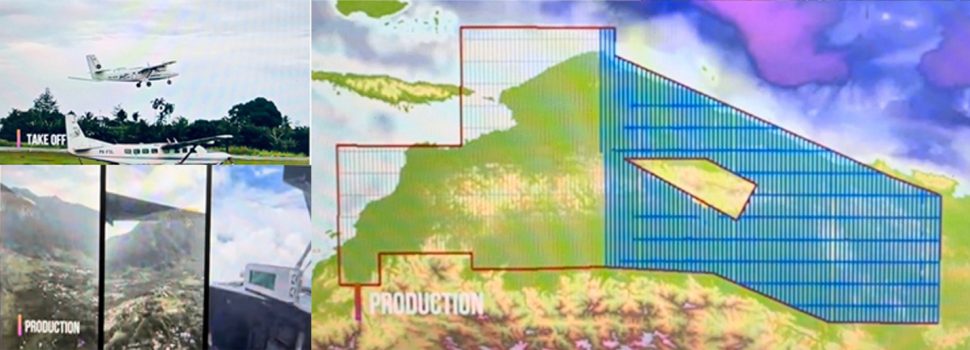 Elnusa Lakukan Survey Sub Surface Pada Project PHE Airborne Gravity Di Papua