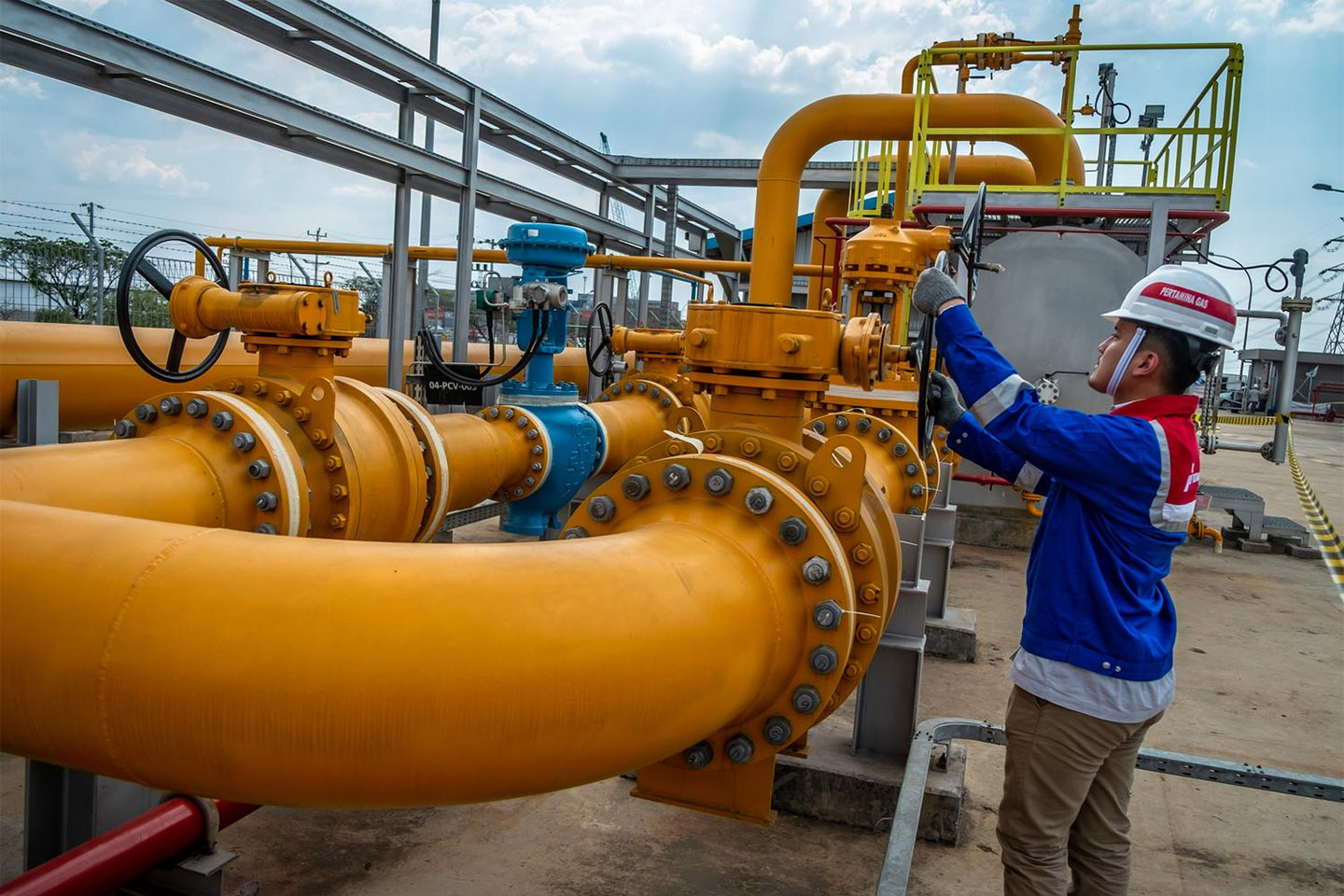 PGN Lakukan Penyaluran Perdana Gas Bumi ke PT KCC Glass Indonesia