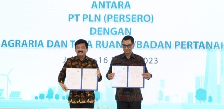 Mitigasi Aset, PLN Gandeng Kementerian ATR/BPN Percepat Sertifikasi Lahan