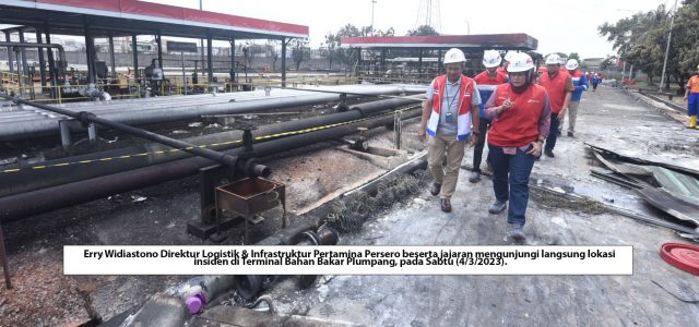 Tim Emergency Padamkan Api dalam 3 Jam, Penyaluran BBM Beroperasi Kembali