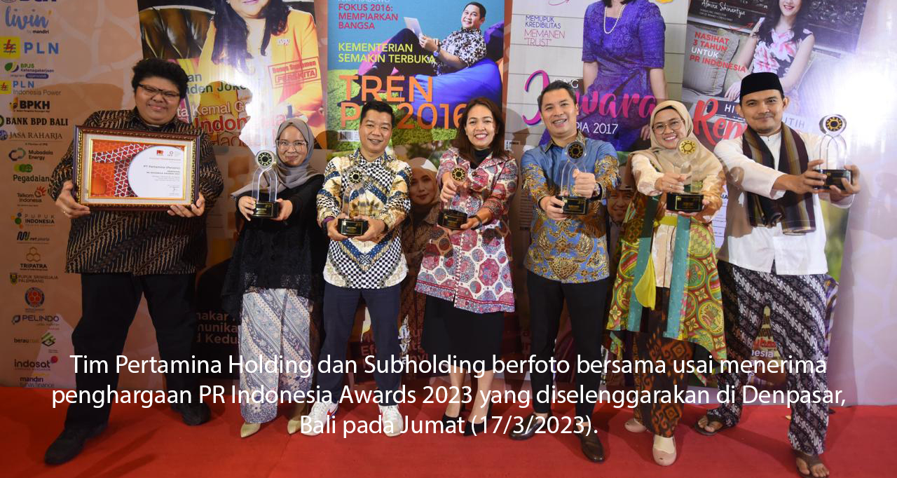 Pertamina Group Borong 50 Penghargaan di Ajang PR Indonesia Awards 2023