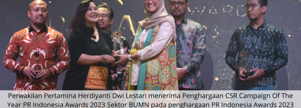 Program Pinky Movement Pertamina Raih Gold Winner Pada Ajang PRIA 2023