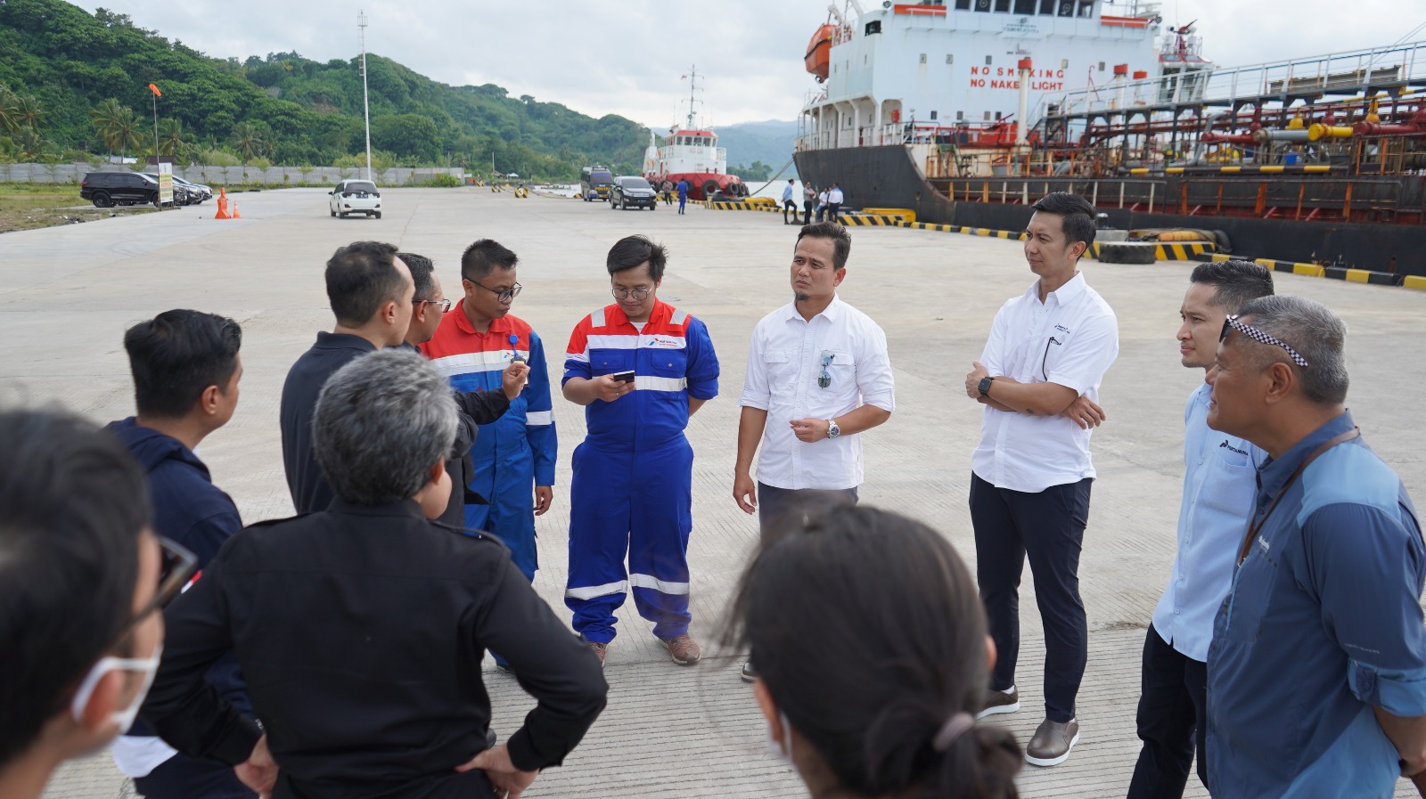Proses Pertolongan Sukses, Kapal MT Kristin Bersandar di Pelabuhan PDS Lombok