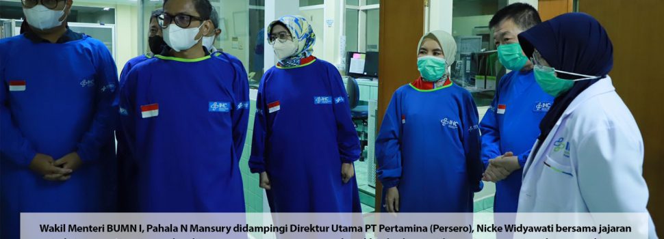 Direksi Pertamina Jenguk Korban Insiden Plumpang di RSPP