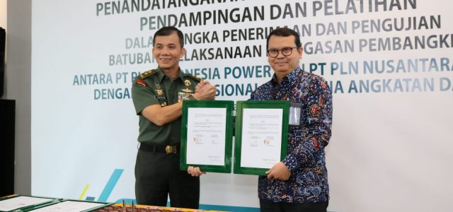 PLN Nusantara Power dan TNI AD Teken Kerja Sama Amankan Kualitas dan Kuantitas Pasokan Batubara