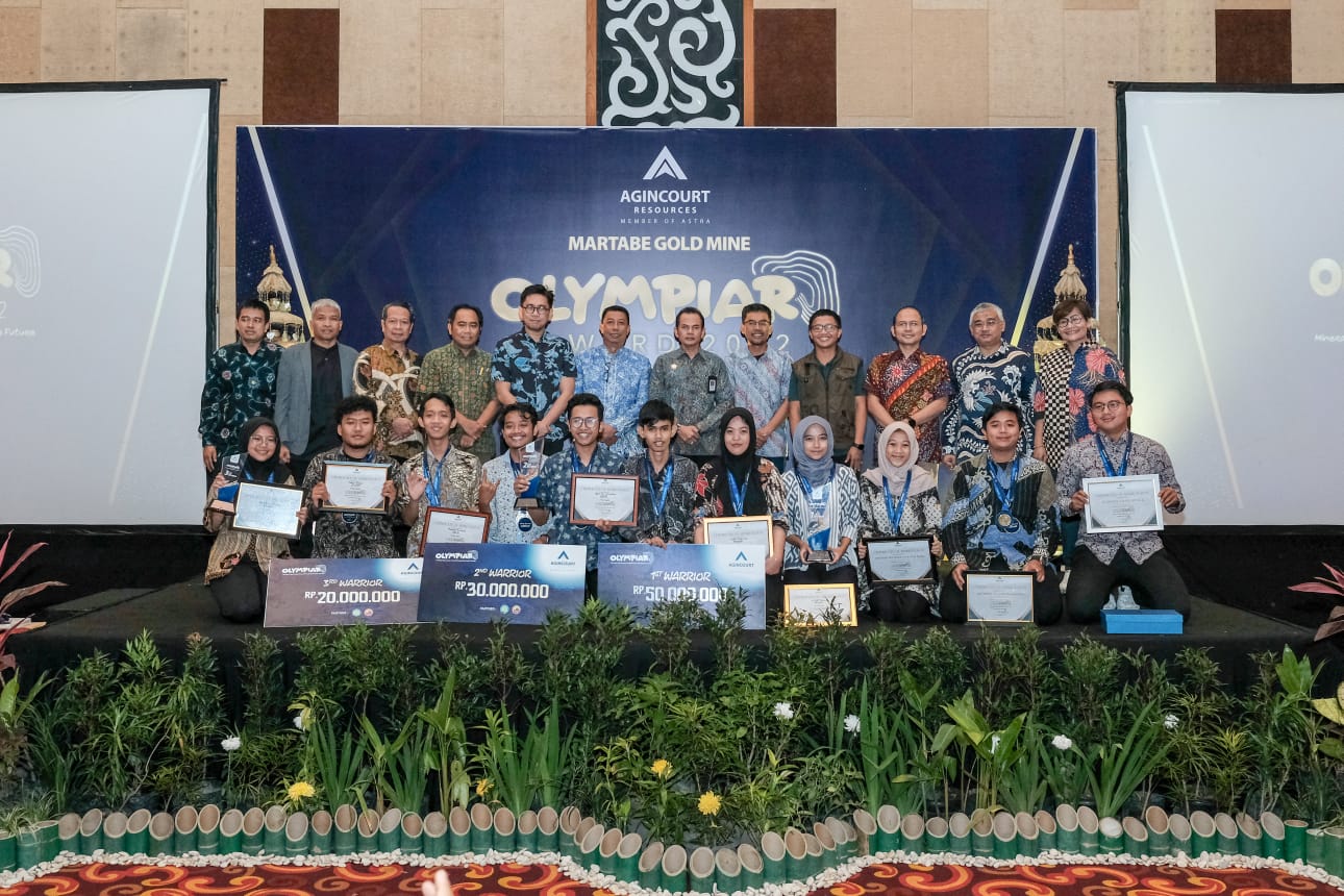 Tim Magsite dari Undip Juara I Olimpiade Agincourt Resources 2022