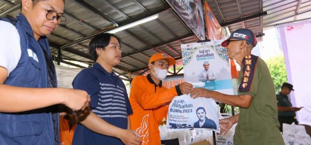 Safari Ramadhan BUMN 2023, Kolaborasi Kementerian BUMN dan PGN Gelar Pasar Murah