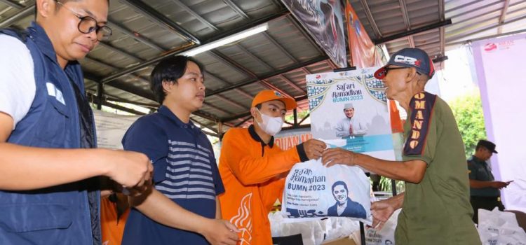 Safari Ramadhan BUMN 2023, Kolaborasi Kementerian BUMN dan PGN Gelar Pasar Murah