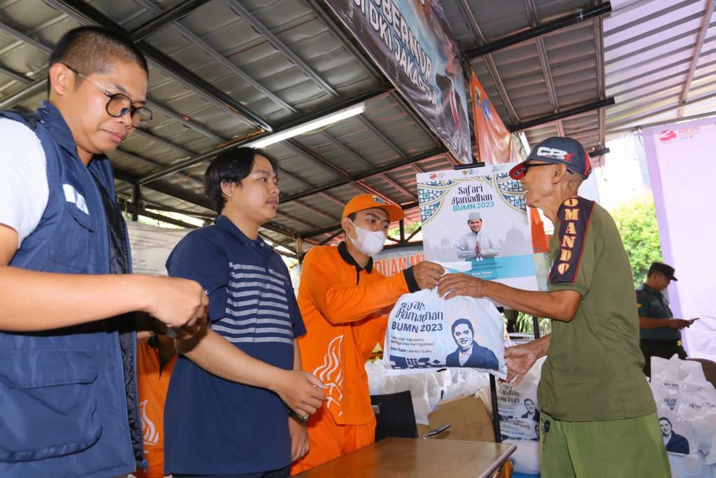 Safari Ramadhan BUMN 2023, Kolaborasi Kementerian BUMN dan PGN Gelar Pasar Murah