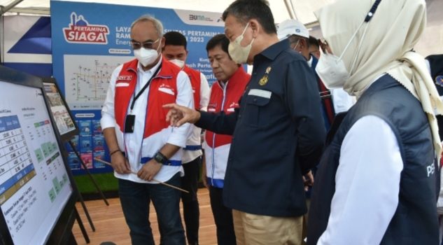 Pastikan Suplai BBM Berjalan Baik, Menteri Arifin Tinjau Fasilitas BBM di Jalur Banten dan Lampung
