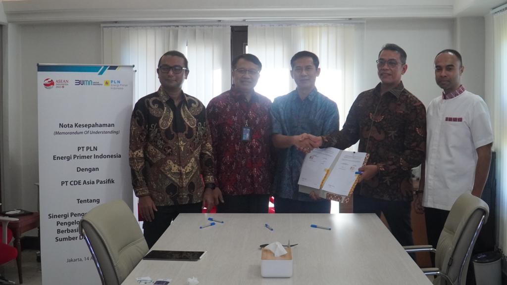 Kembangkan Biomassa, PLN EPI Kerjasama dengan PT CDE Asia Pasifik dan PT Citadel Investama Abadi
