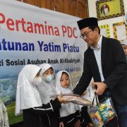 Tasyakuran Kinerja Positif, Pertamina PDC Berikan Santunan Ke Panti Asuhan