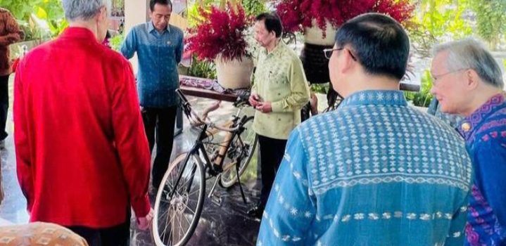Melalui YBLL, Pertamina Siapkan 10 Sepeda Bambu untuk Kepala Negara ASEAN