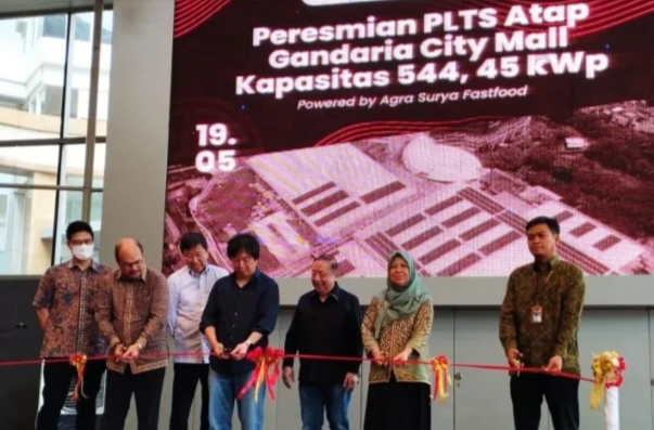 Pasang PLTS Atap berkapasitas 544 kWp, Gandaria City Dapat Apresiasi ESDM