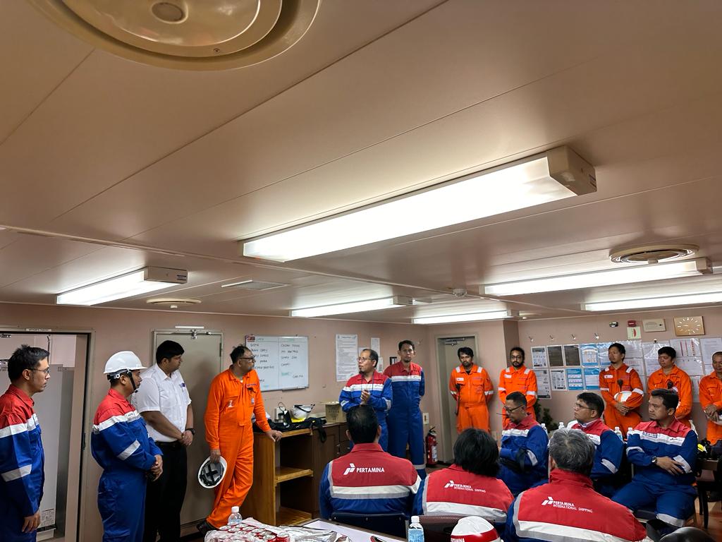 Kunjungi VLCC Pertamina Prime, Komut PIS Tekankan Peluang dan Tantangan Bisnis Global