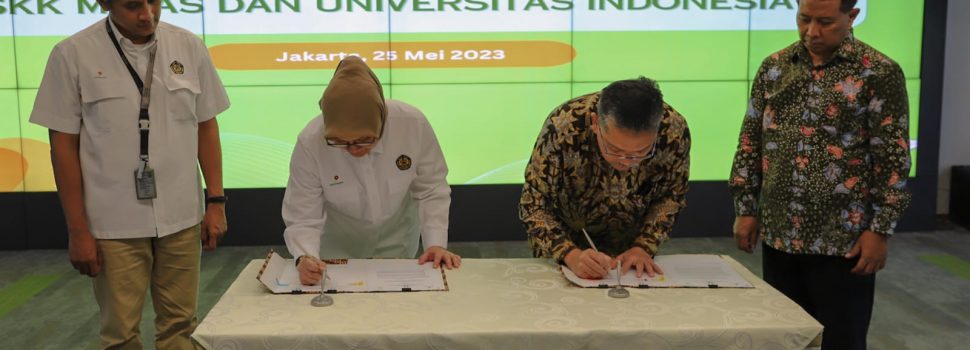 SKK Migas & Universitas Indonesia Kerjasama Peningkatan SDM Kesehatan Hulu Migas