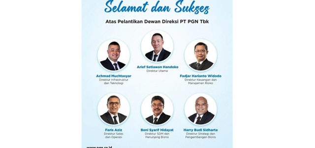 RUPST PGN Putuskan Angkat Dua Direksi Baru
