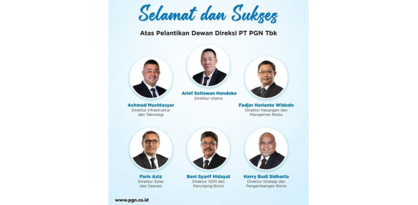 RUPST PGN Putuskan Angkat Dua Direksi Baru