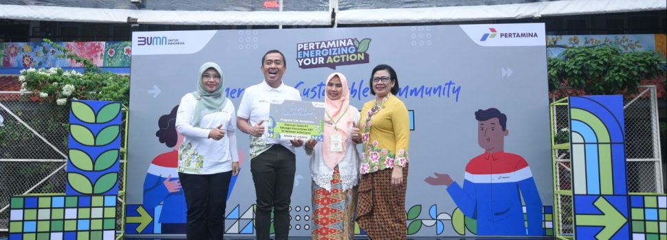 Gandeng Sekolah Adiwiyata, Pertamina Ajak Generasi Muda Pakai Energi Baru Terbarukan