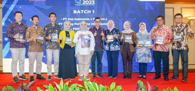 Profesional Kelola SDM, Nusantara Regas Sabet 5 Penghargaan HCREA 2023
